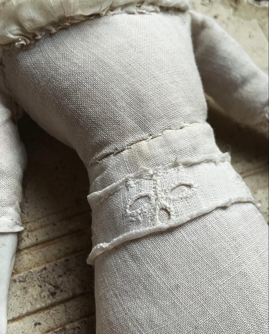 限定価格！チャイナヘッドドール　農家の花嫁　麦わら帽子　アンティーク　希少！