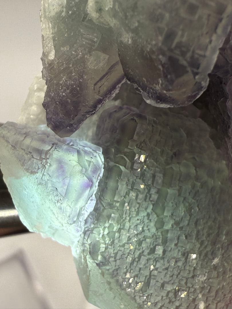 フローライト　蛍石　福建省産　結晶　鉱物標本　天然石