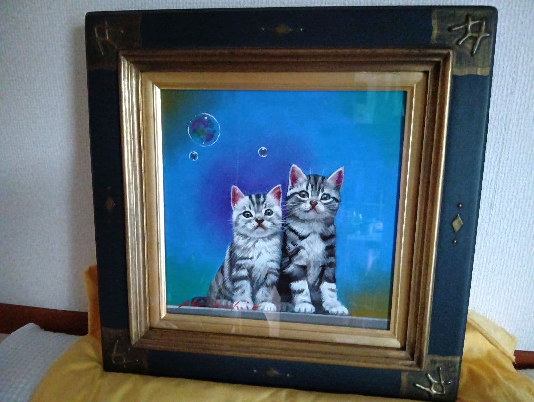 ゆ*ん様 八代亜紀　油彩画S３号