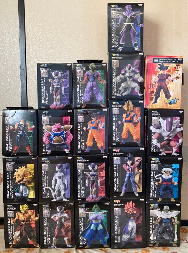 ドラゴンボールZ 組立式ハイクオリティDXフィギュア 37体セット