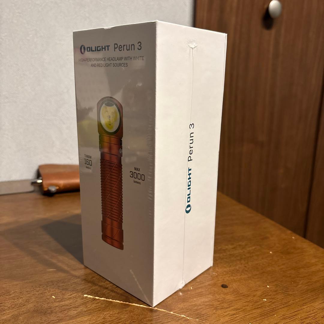 perun3 ヘッドライト オーライト olight オレンジ