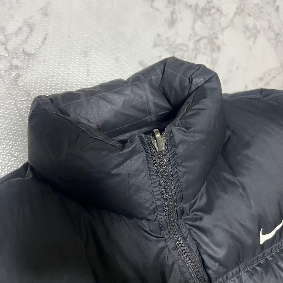 【希少XL】NIKE ナイキ リバーシブル ダウンジャケット 黒　XL
