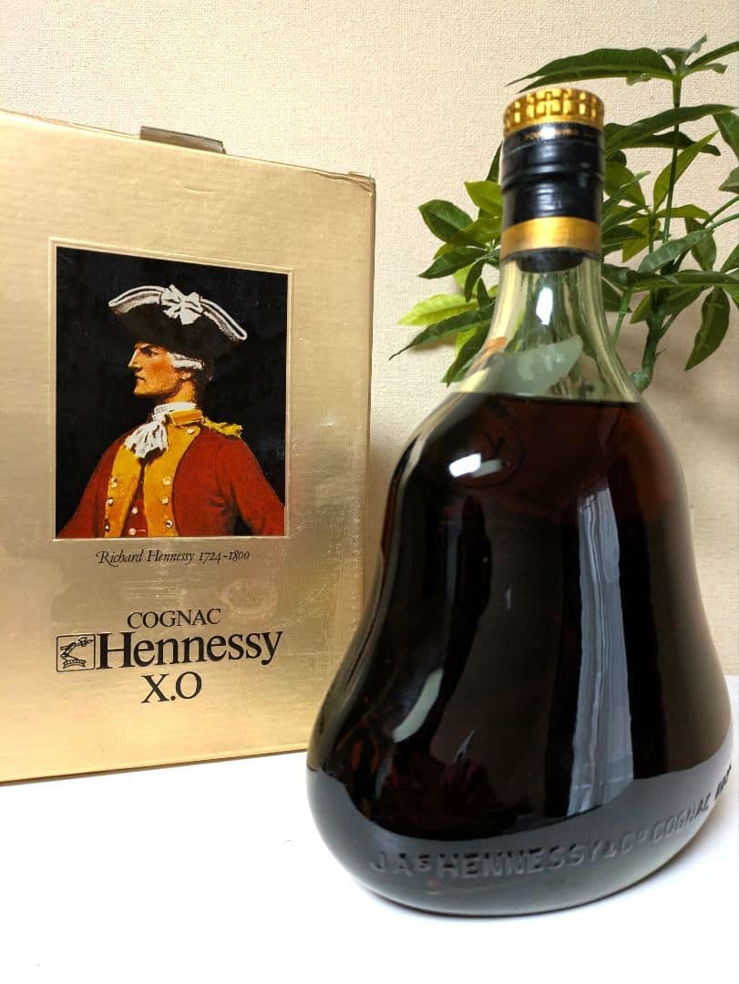 古酒　未開封　グリーンボトル　Hennessy XO ブランデー コニャック