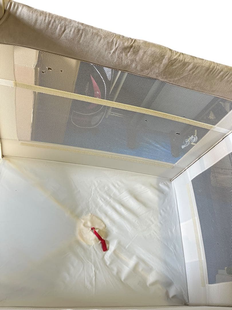 【美品】アップリカ ココネルエアープラス シュークリームGR ベビーベッド