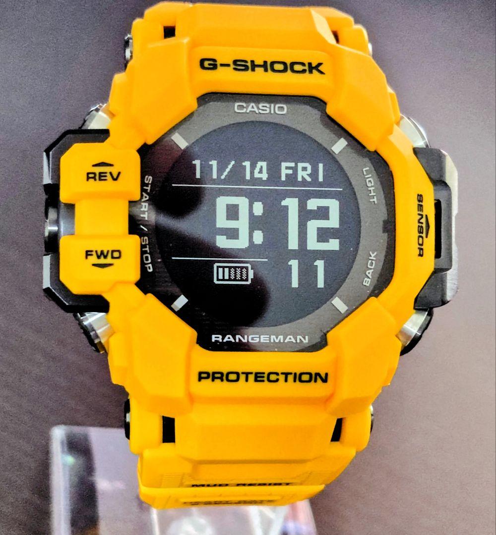 【美品タグ付】CASIO G-SHOCK レンジマン GPR-H1000-9JR