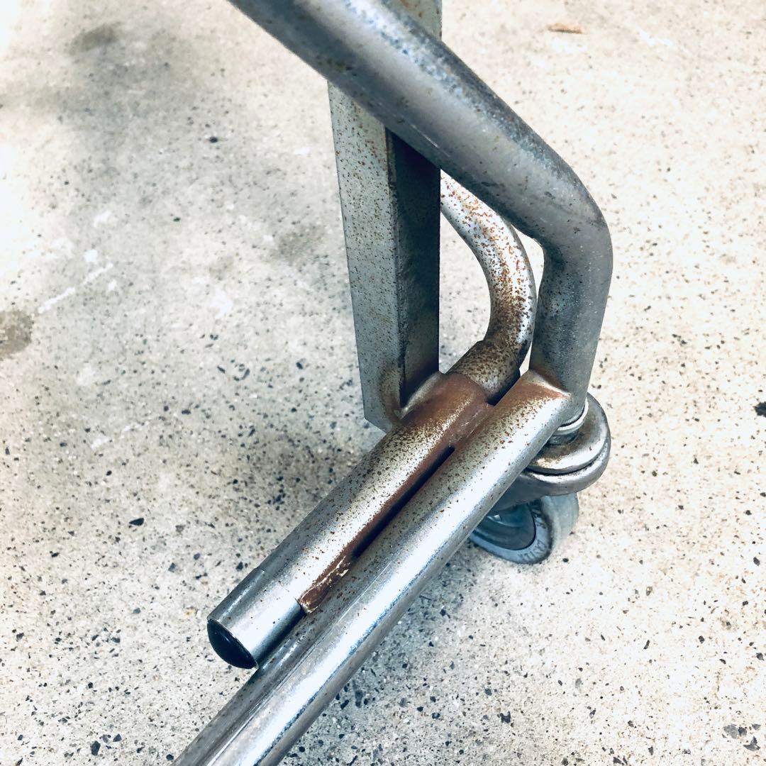 【送料無料】歩行器　介護　リハビリ　松永製作所　SM-10　折りたたみ　汚れ有り