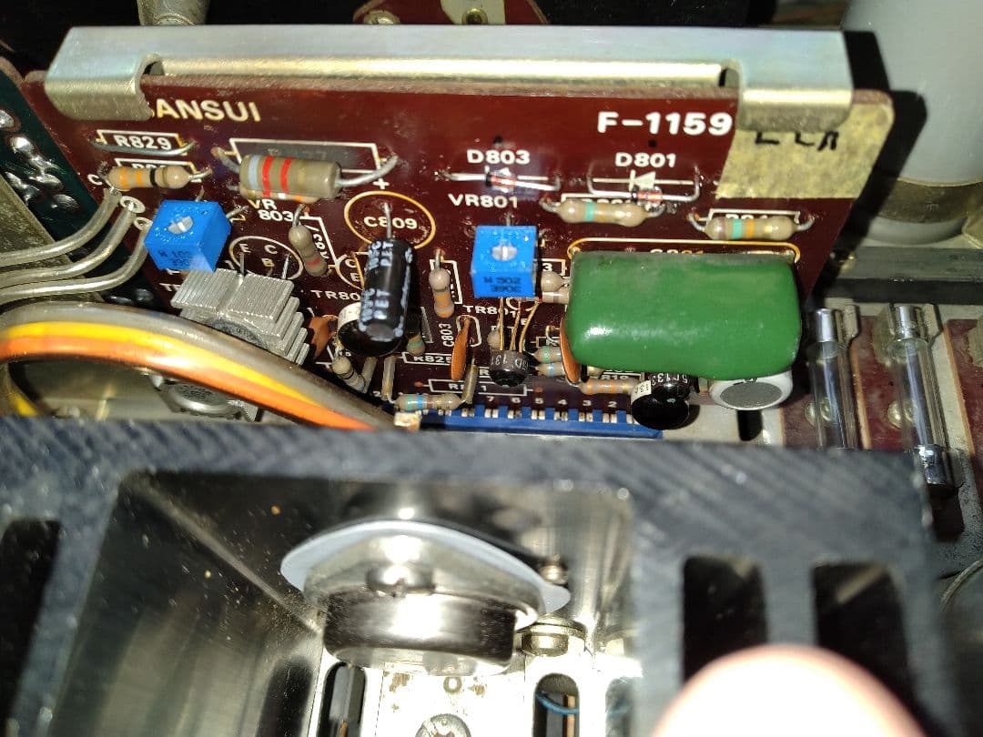 LDH様限定サンスイプリメインアンプAU666中古整備完動品