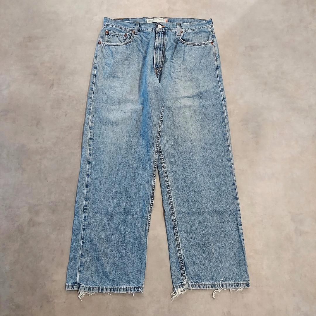 リーバイス569 Levis W36 ブルーデニム 青 00s 古着 18369