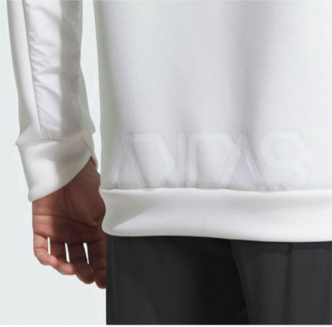 送料無料 新品 adidas GOLF ダンボールニット フルジップ XL WT