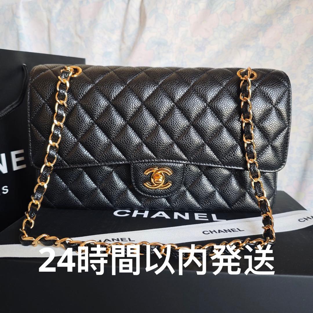 【実写画像】 ブラックレザー ショルダーバッグ24時間以内発送