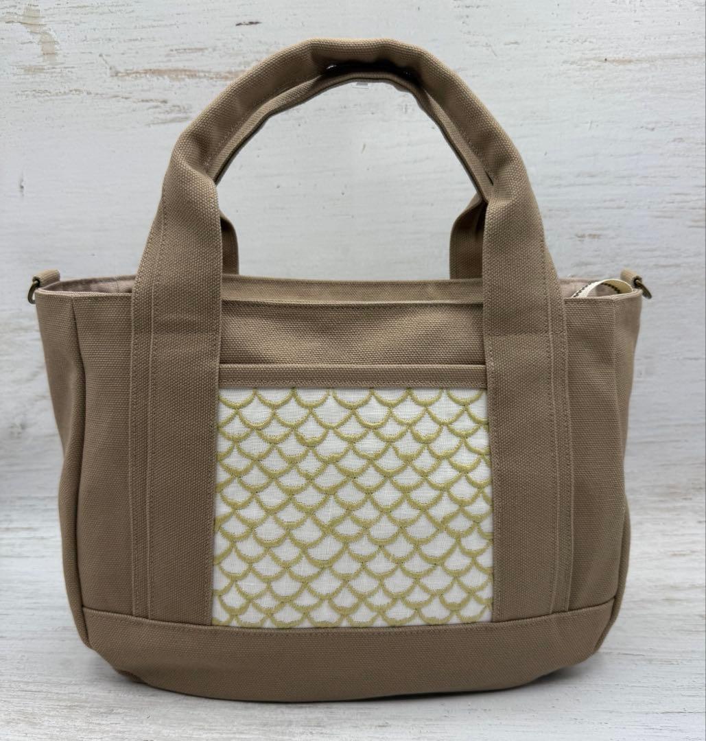 ミナペルホネン ハンドメイドバッグ うふふ♡トートⓈ