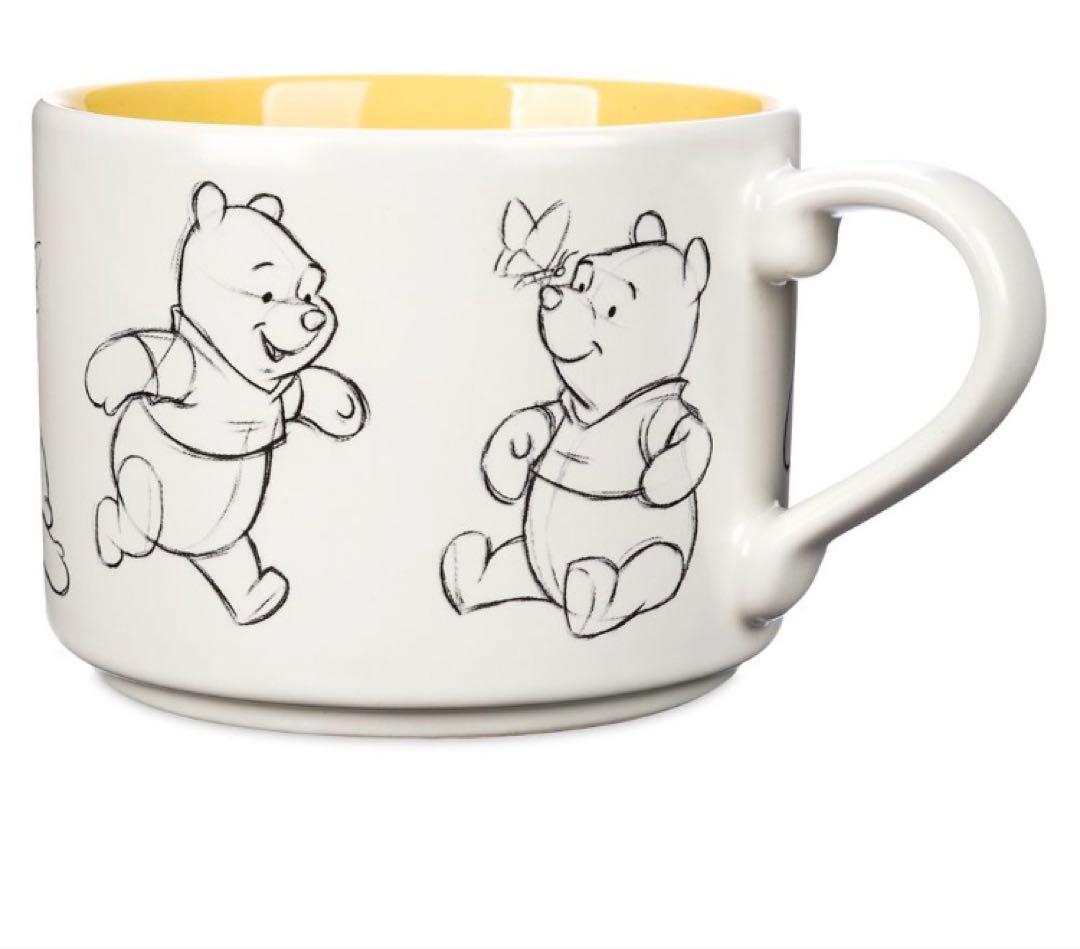 くまのプーさん スケッチ　マグカップ