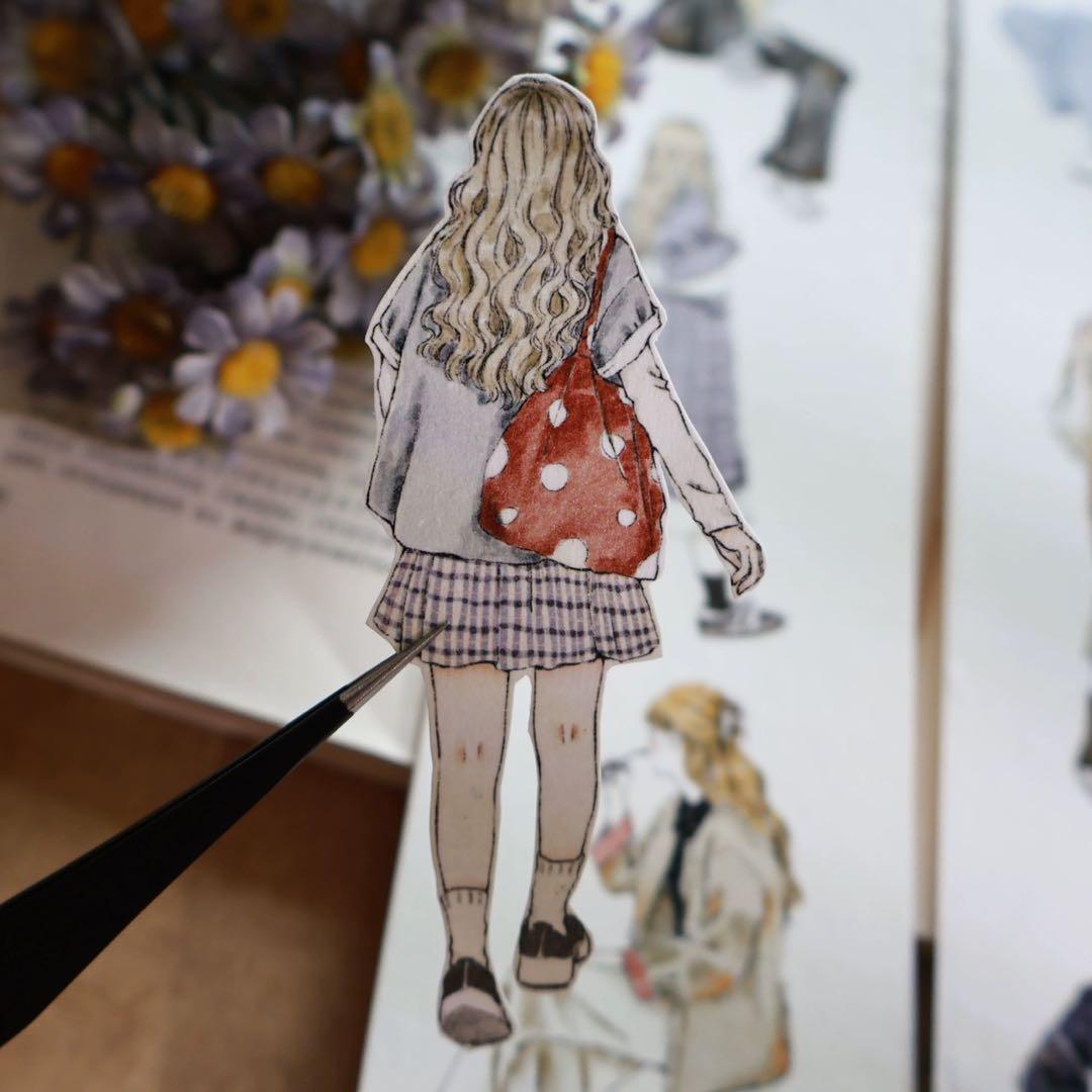 壹洱原创《暖洋洋》海外マスキングテープ　マステ 【2359】