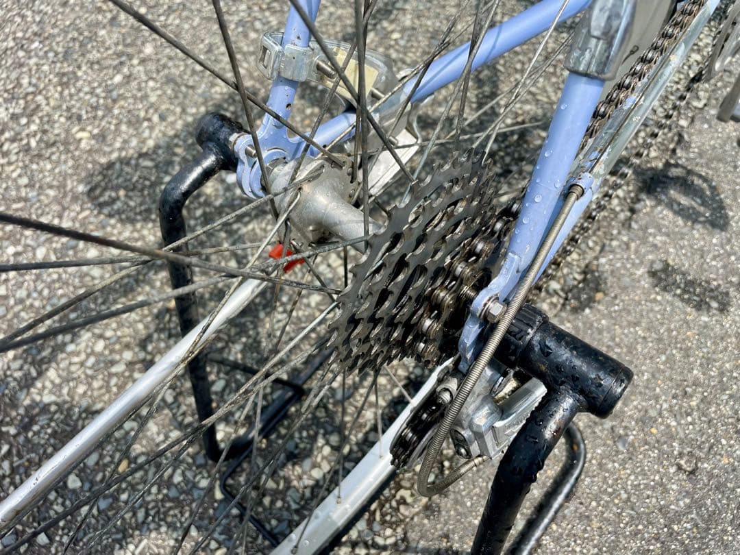 純国産ビンテージクロモリスポルティーフBSモノックス初代DEORE ランドナー