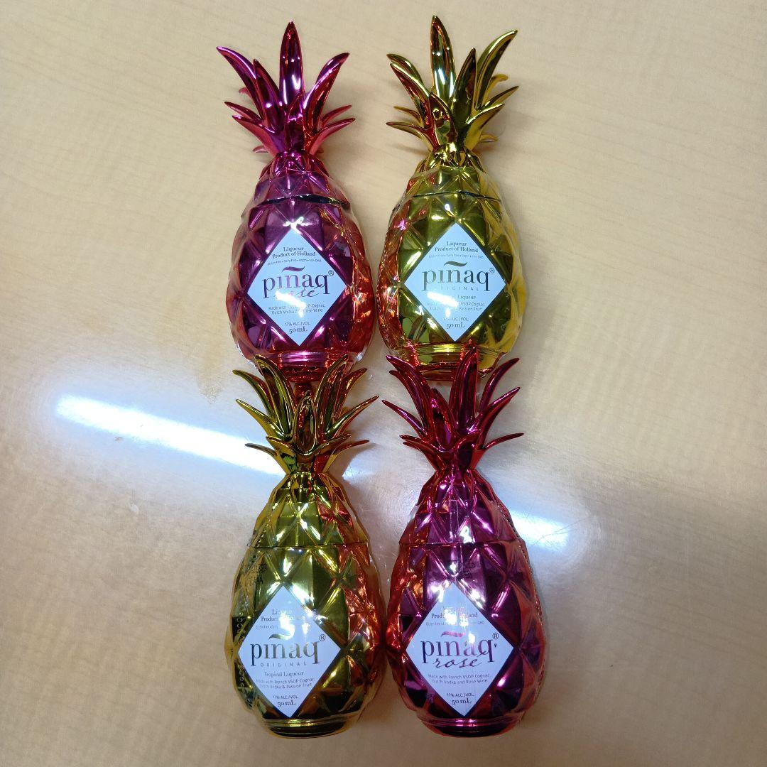 ピニャック ゴールド ミニチュア 50ml 17度 4本セット