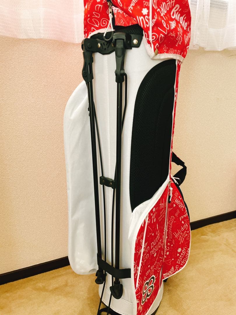 marie claire ゴルフバッグ 赤（値下げします