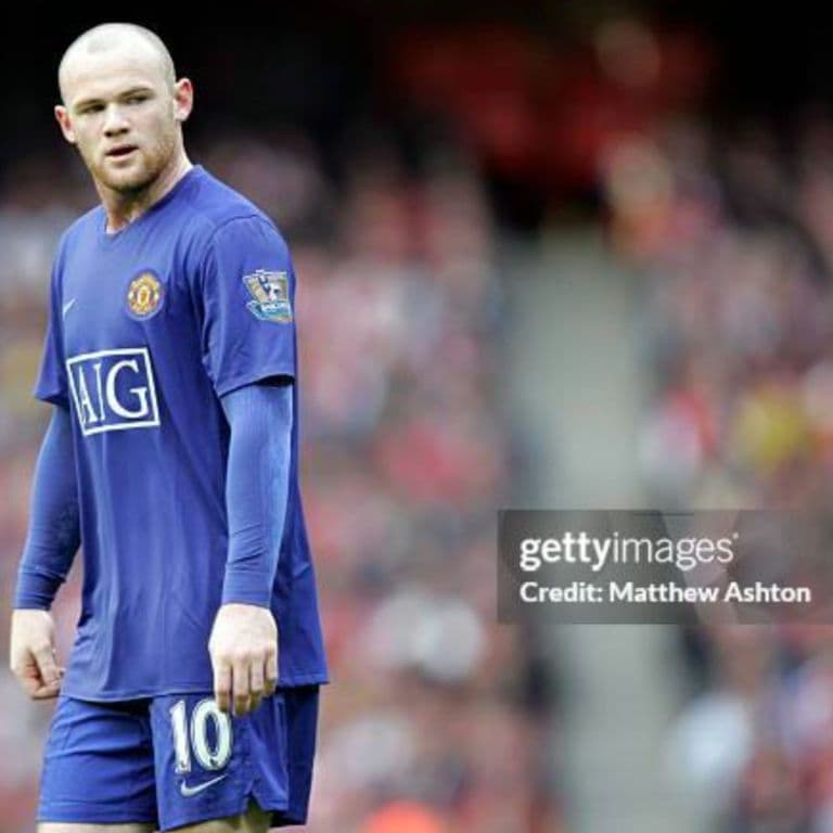 【激レア】マンU ルーニー 08/09 長袖ユニフォーム XLサイズ