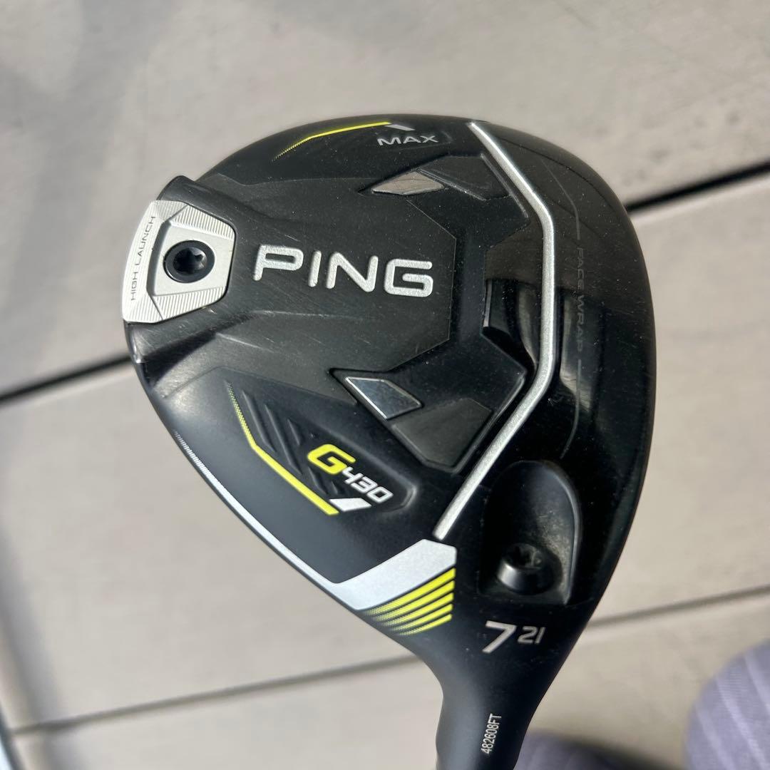 PING G430 フェアウェイウッド 3° 5° 7° の3本セット