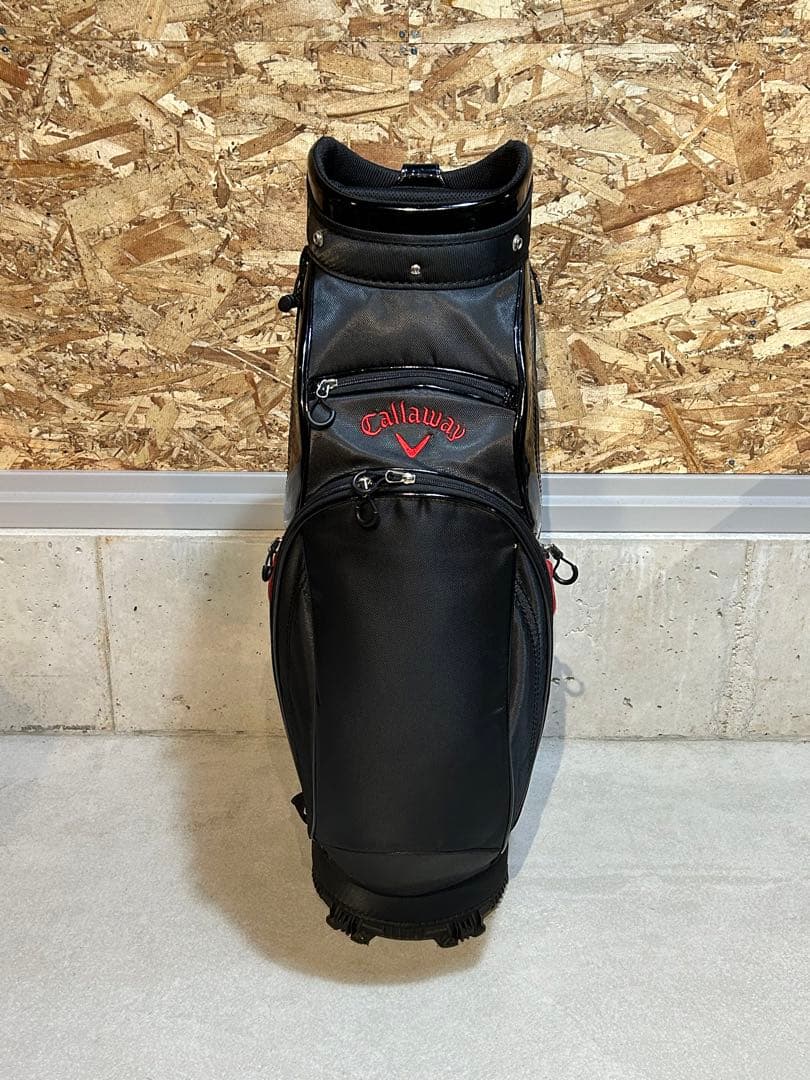 Callaway キャディバッグ 人気の黒赤　軽量モデル