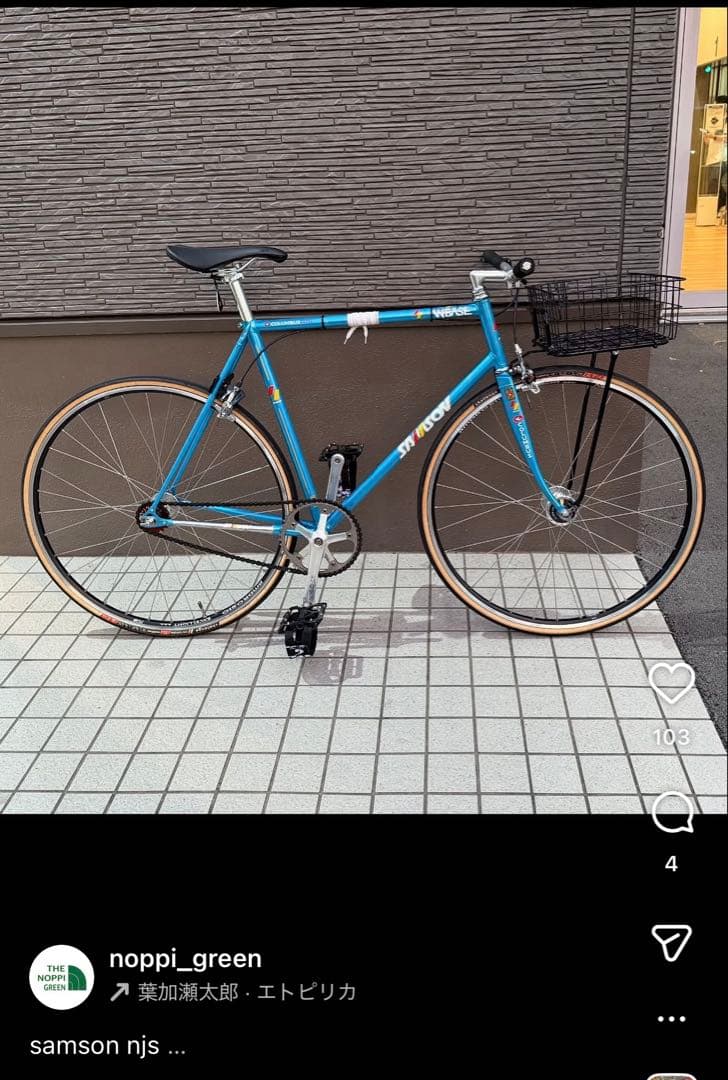 samson njs フレームセット！ピストバイク　競輪