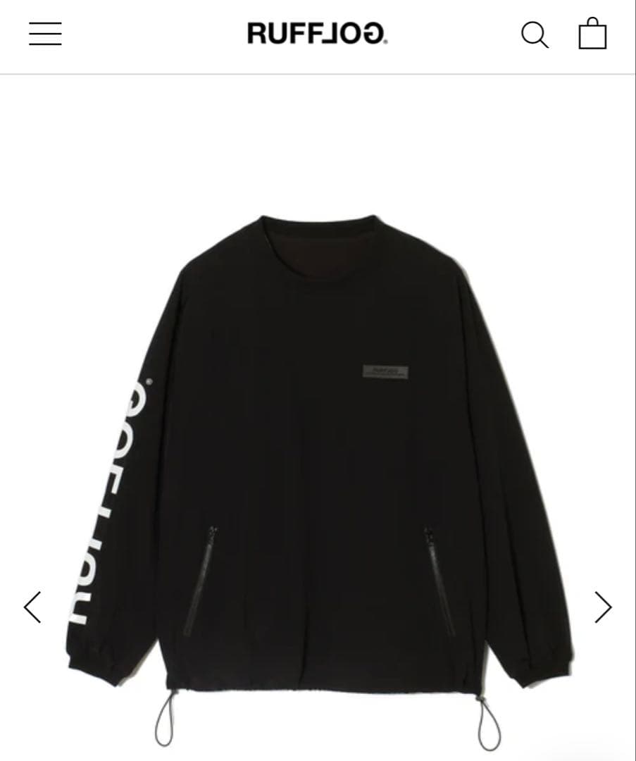 メンズウェア RUFFLOG STRETCH NYLON WIND BREAKER