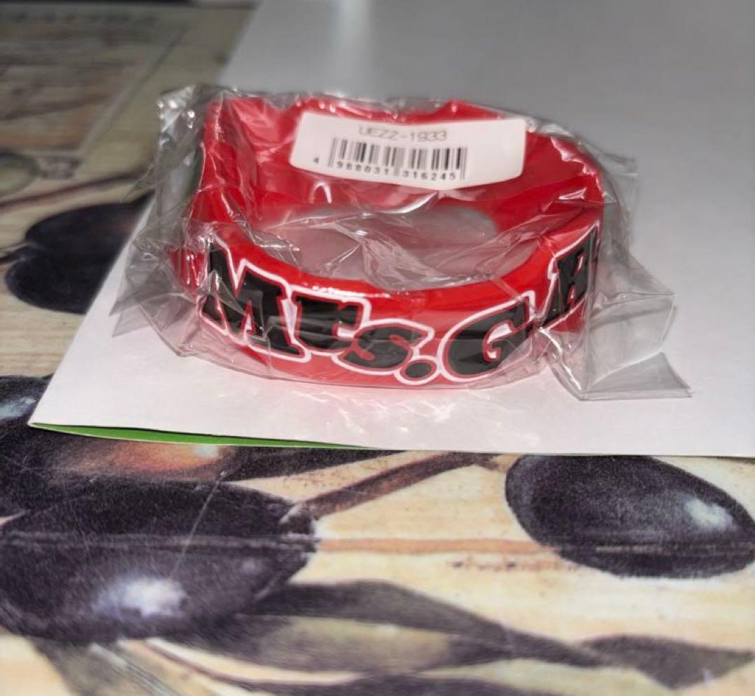 【新品未使用】Mrs.GREENAPPLEラバーバンド ゼンジン未到とプロテスト