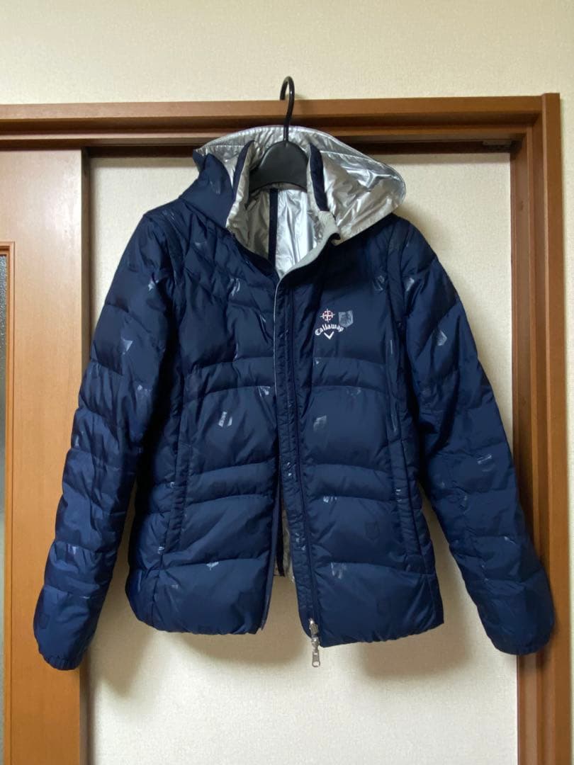 キャロウェイcallaway ダウンジャケット4way ネイビー ベスト