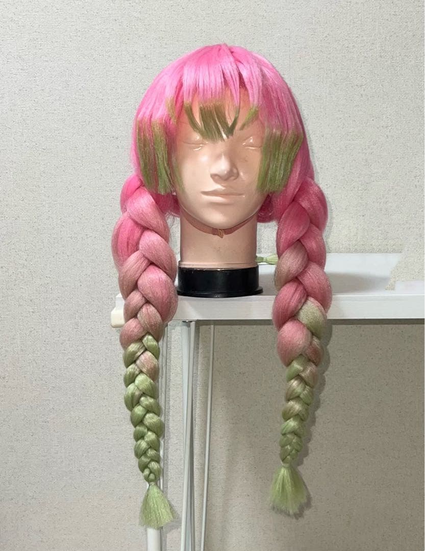 甘露寺蜜璃　ウィッグ　鬼滅の刃