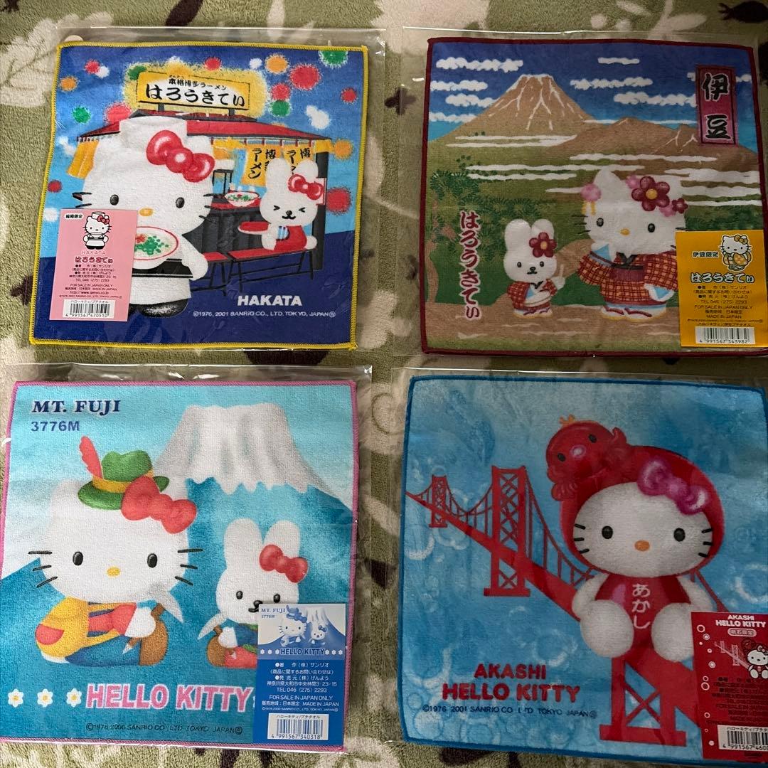 サンリオ プチタオル いちご新聞 ご当地 ピューロランド