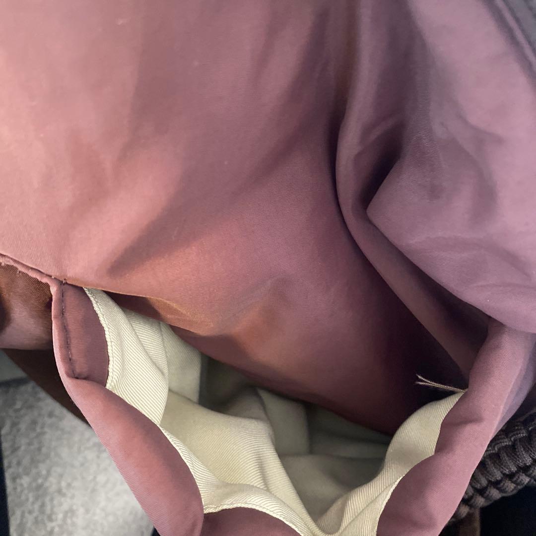 ジュメロ　パファーショルダーバッグ　ブラウン