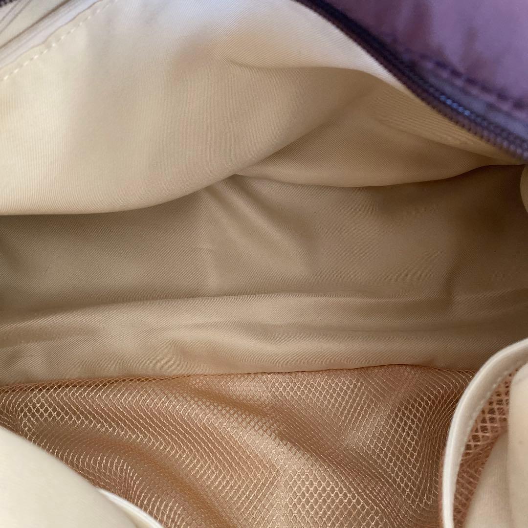 ジュメロ　パファーショルダーバッグ　ブラウン