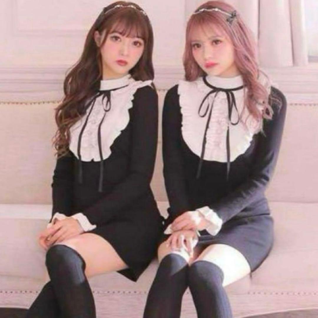 M me eme エムミーエメ　メイド ニットワンピース