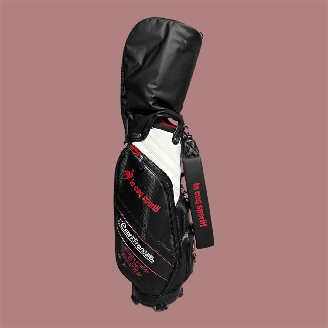 le coq sportif ブラックゴルフバッグ