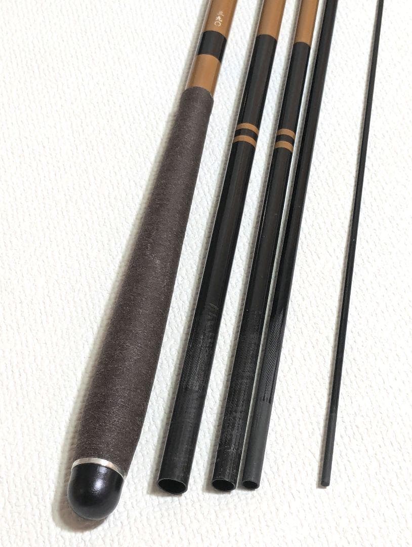 【美品】ヘラ竿 セイコー振出 5本 将監13尺 390