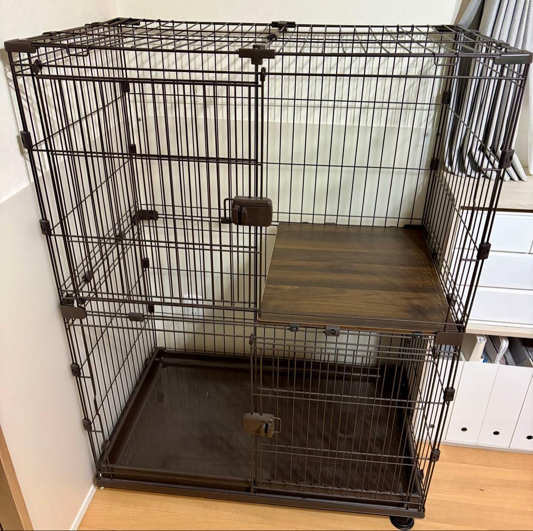 コンビネーションサークル 2段セット キャットケージ