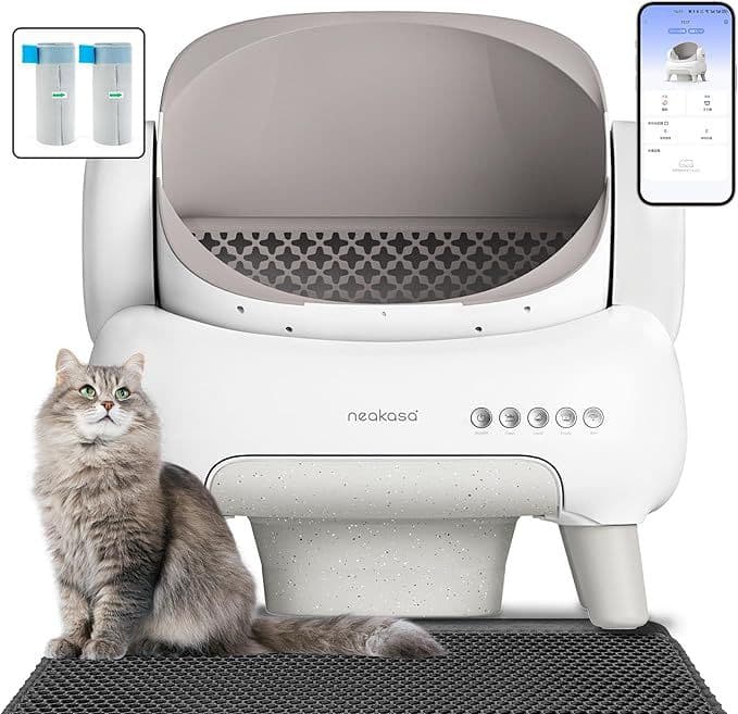 Neakasa 全自動猫トイレ 完全密封消臭 専用アプリ管理 M1 Plus