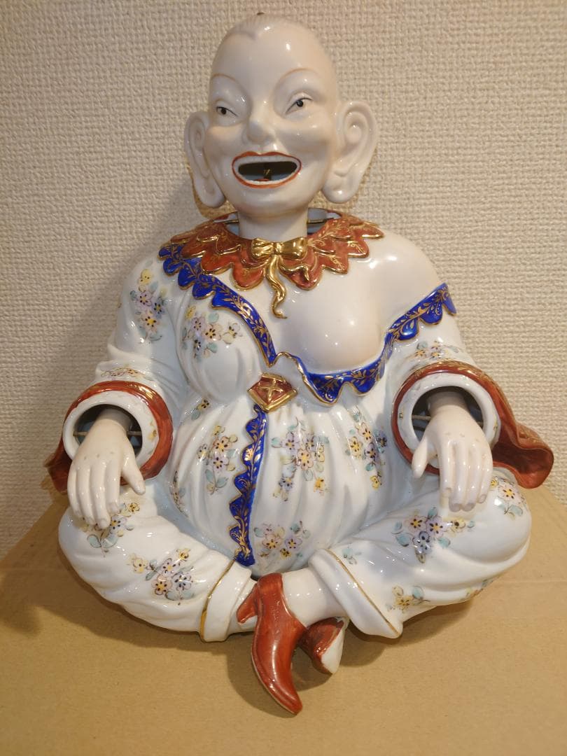 マイセン　パゴダ人形　女性神　フィギリン　高さ29cm　アンティーク　状態綺麗