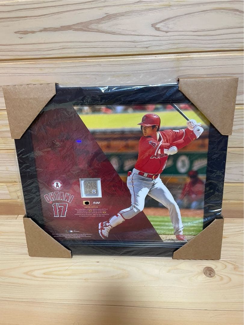 大谷翔平 500個限定 デビュー記念フォトフレーム フォトプラーク