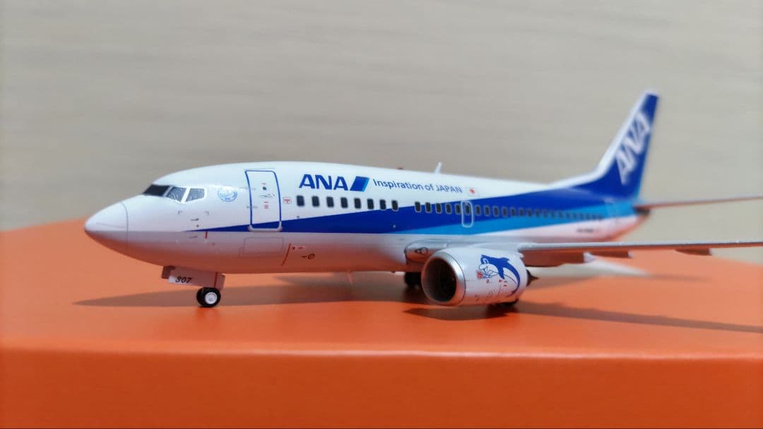 1/200 B737-500 ANA 全日空 JA307K 退役記念装飾