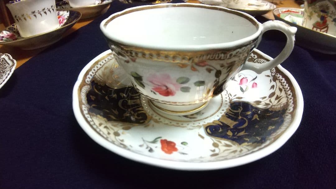 工芸品 GREINGER WORCESTER Cup & Saucer
