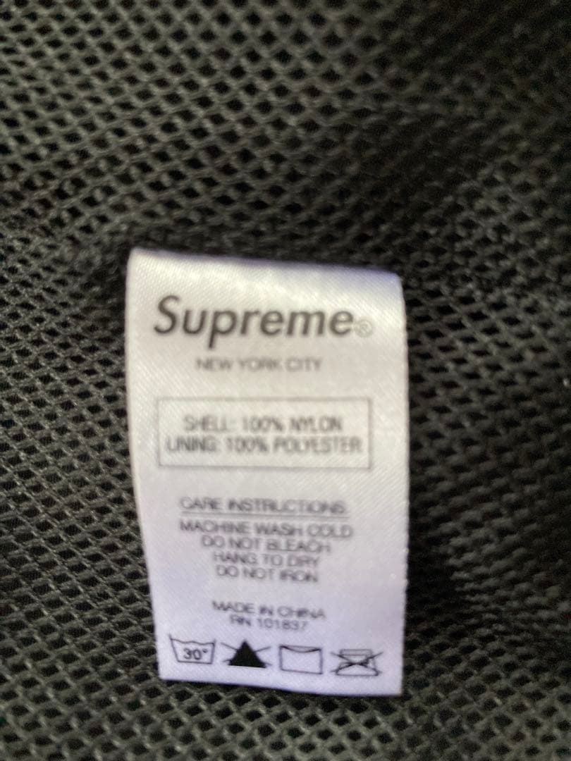 Supreme SPLIT TRACK JACKET BLK Mシュプリーム