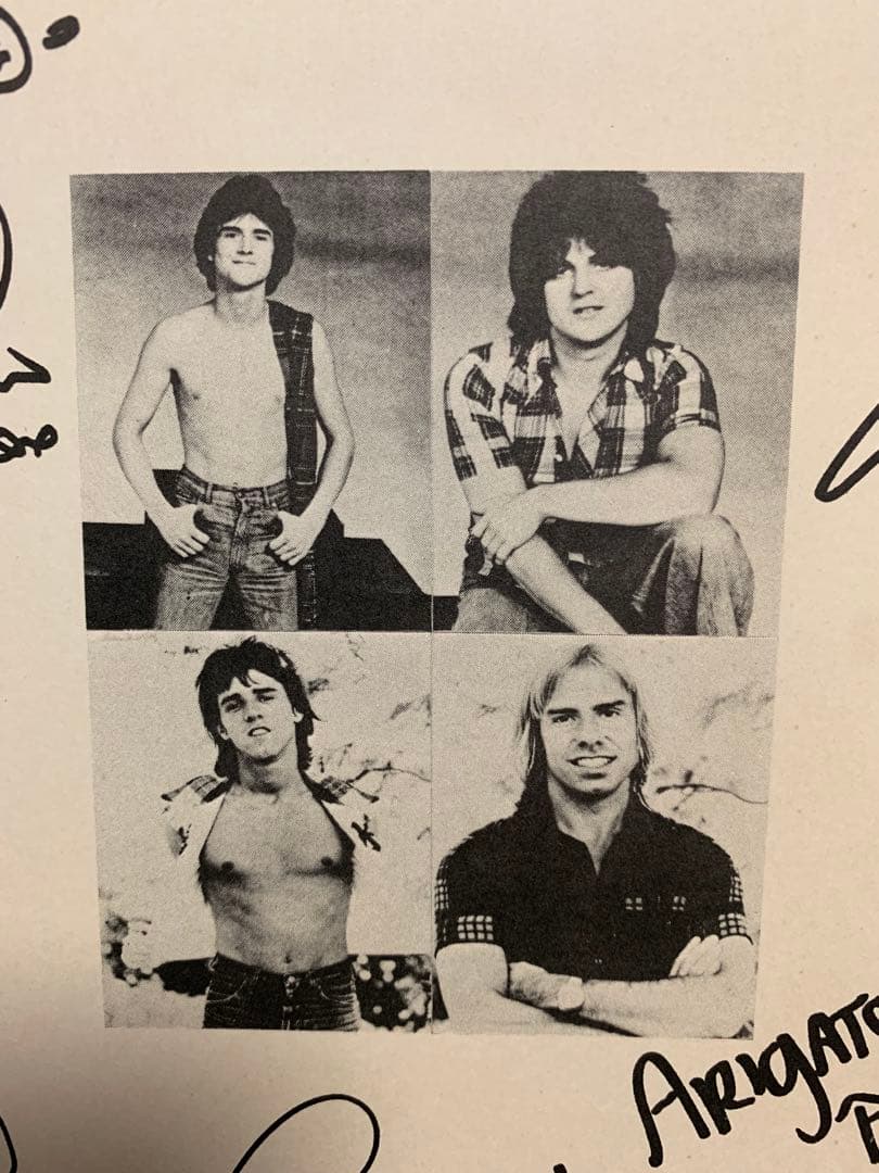 《希少レア》《送料無料》⭐︎ベイシティローラーズ 直筆サイン色紙⭐︎