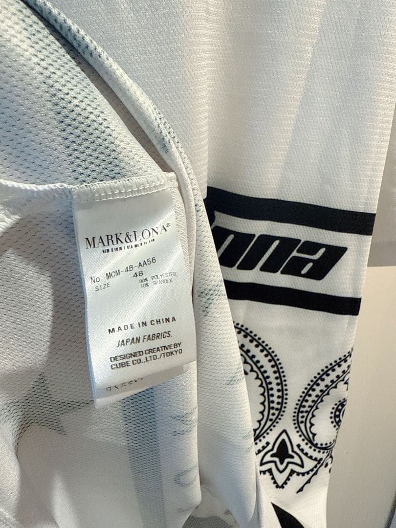 美品 ★ MARK&LONA 木村拓哉さん セットアップ モックネック ショーツ