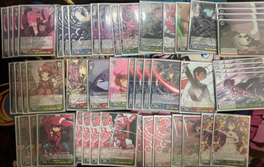 ヴァイスシュヴァルツ GGO デッキ