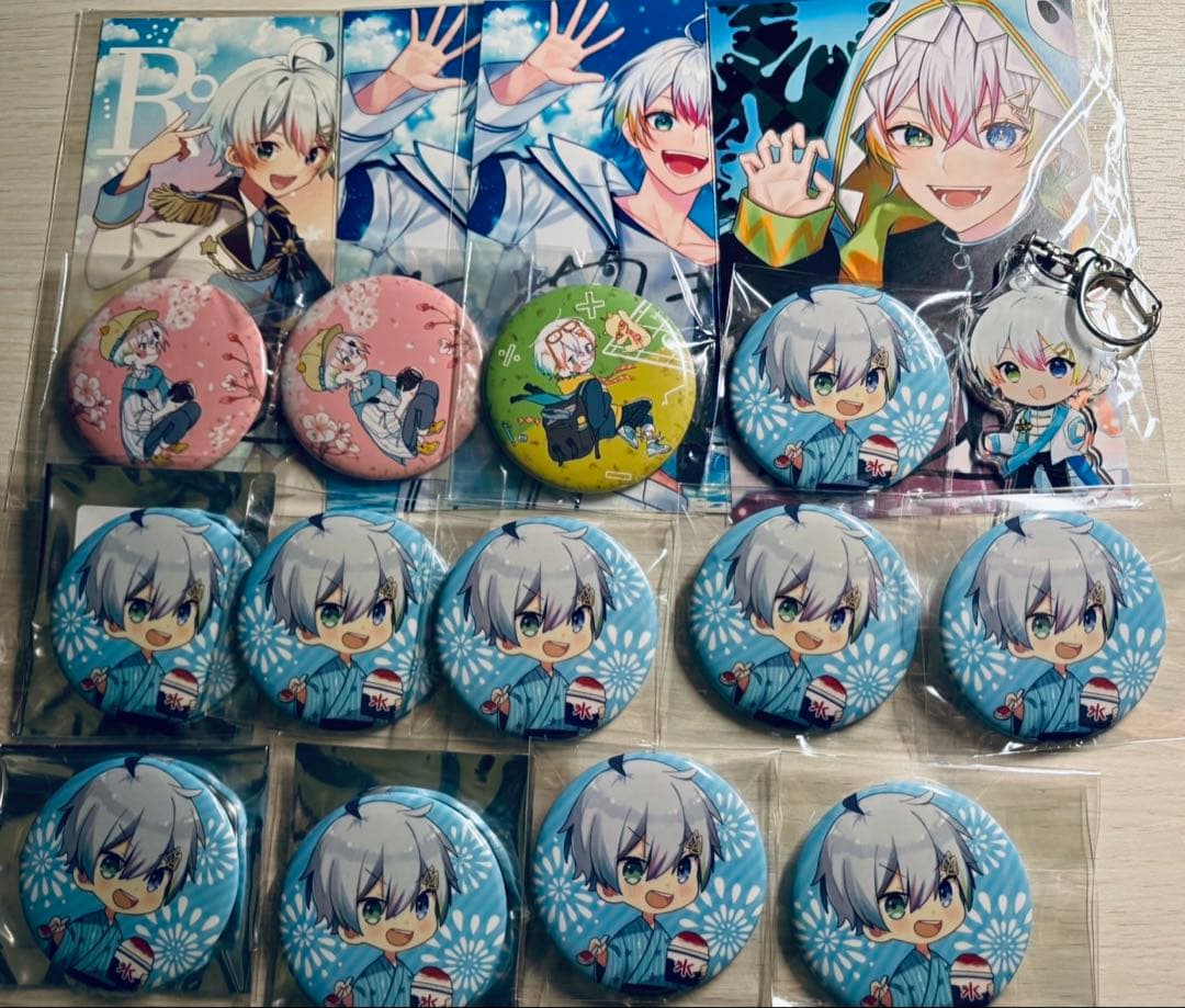 Relu 個人 缶バッジ サイン すたぽら 夏祭り缶バッジ 初期アクキー