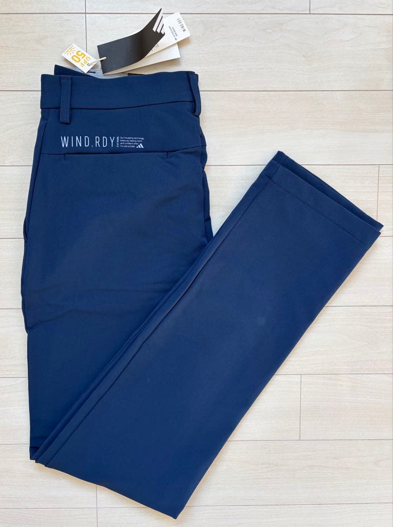 ヨッコー　adidas ゴルフパンツ ネイビー