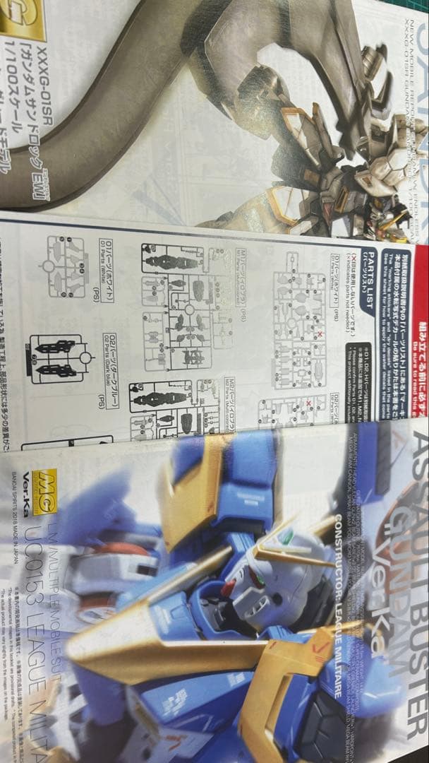 ガンプラ ジャンク プレバン品 2点set まとめ売り MG 2体