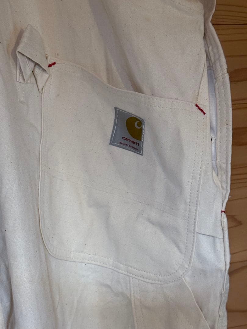 Carhartt オーバーオール プリントタグ　山ポケット デッドストック