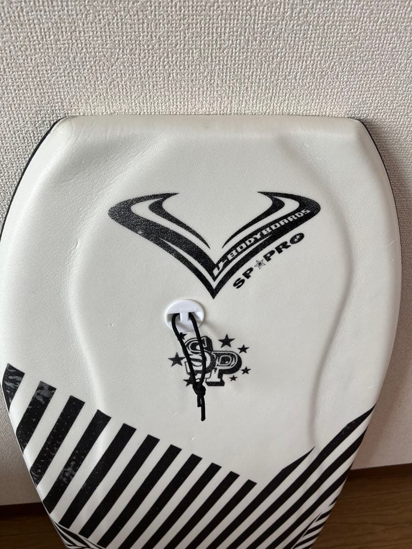 Vボディーボード　92.5センチ　SP Pro 白黒ストライプ