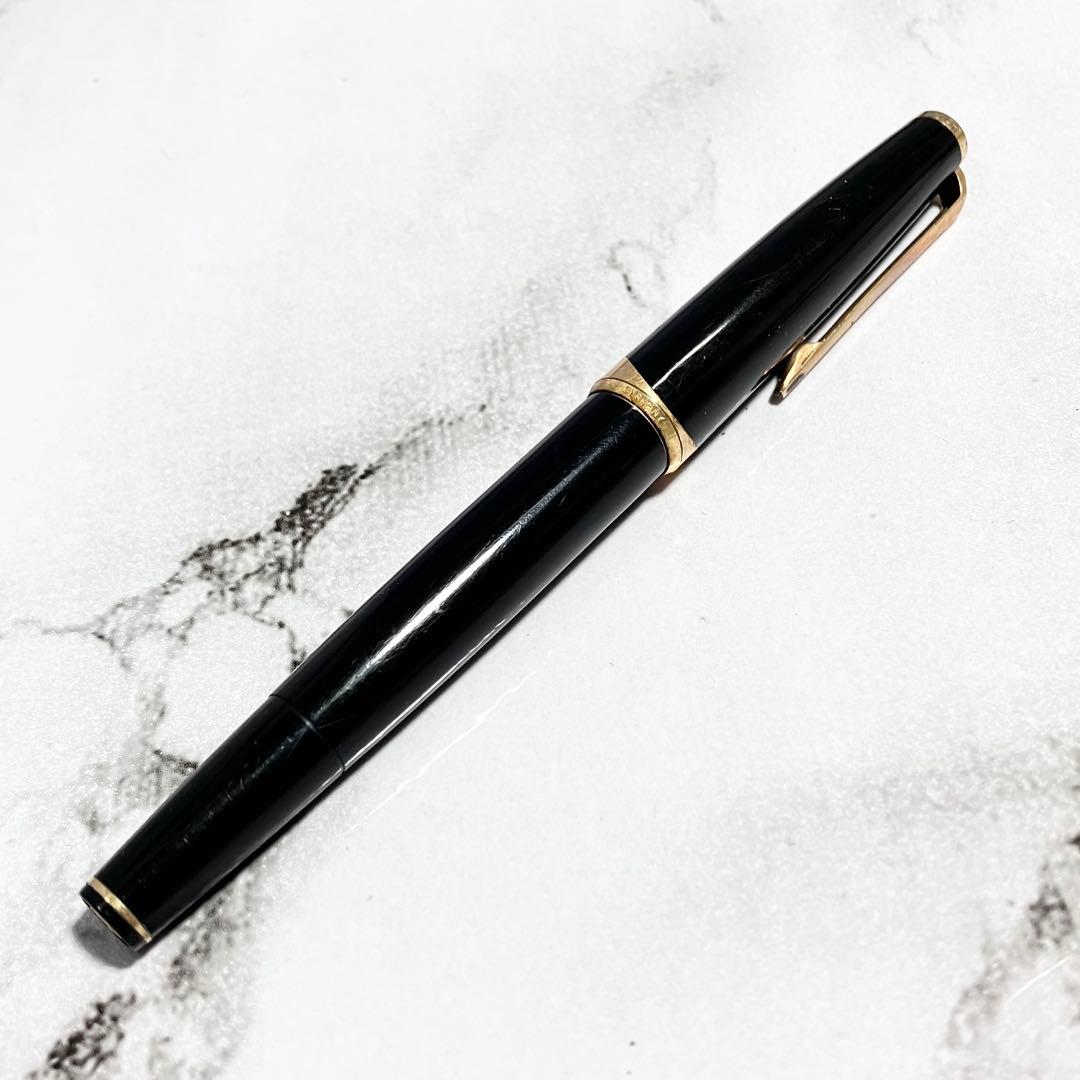 モンブラン 万年筆 121 ペン先 750 18K ブラック ホワイトスター